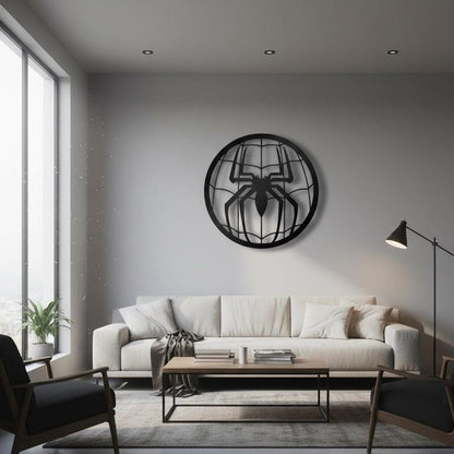Spider-Man Logo Metal Wall Art