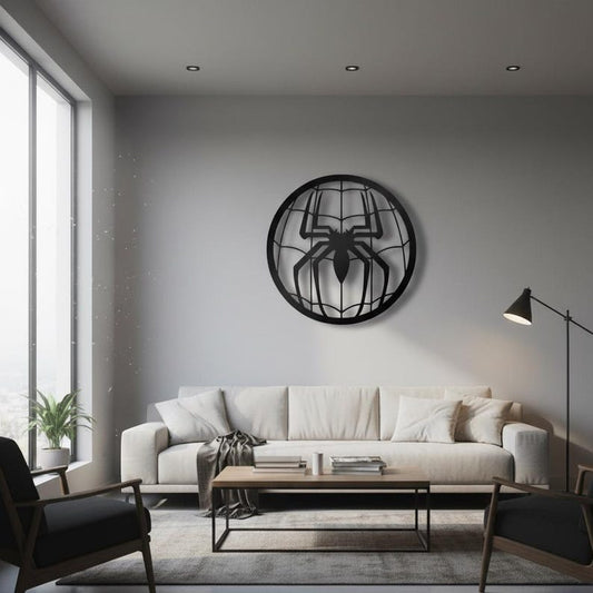 Spider-Man Logo Metal Wall Art