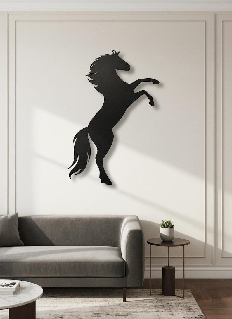Horse Metal Wall Art