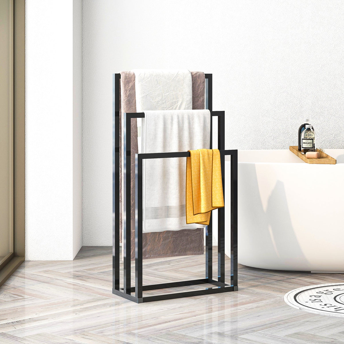 Bronza: Towel Stand