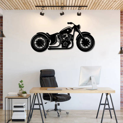 Motorcycle Metal Wall Art